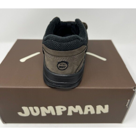 Size 9c - Jordan Jumpman Jack TR Travis Scott Dark Mocha (TD) FJ2852-204 IN HAND - Picture 5 of 8